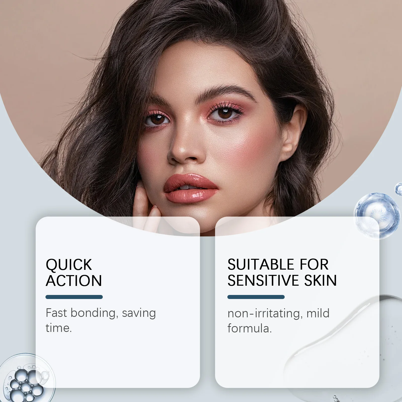 Lace Melting Spray Seamless Finish Glue Spray Wig Melting Wig bonding glue effectively secures the wig for a long time and maint