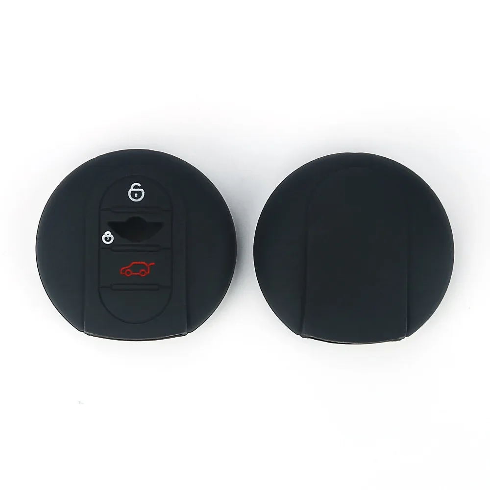 Key Case Cover Silicone Car Key Cover Case Flip Remote Key Skin Holder Protector Shell For BMW Mini Cooper Countryman Clubman F54 F55 F56 F60