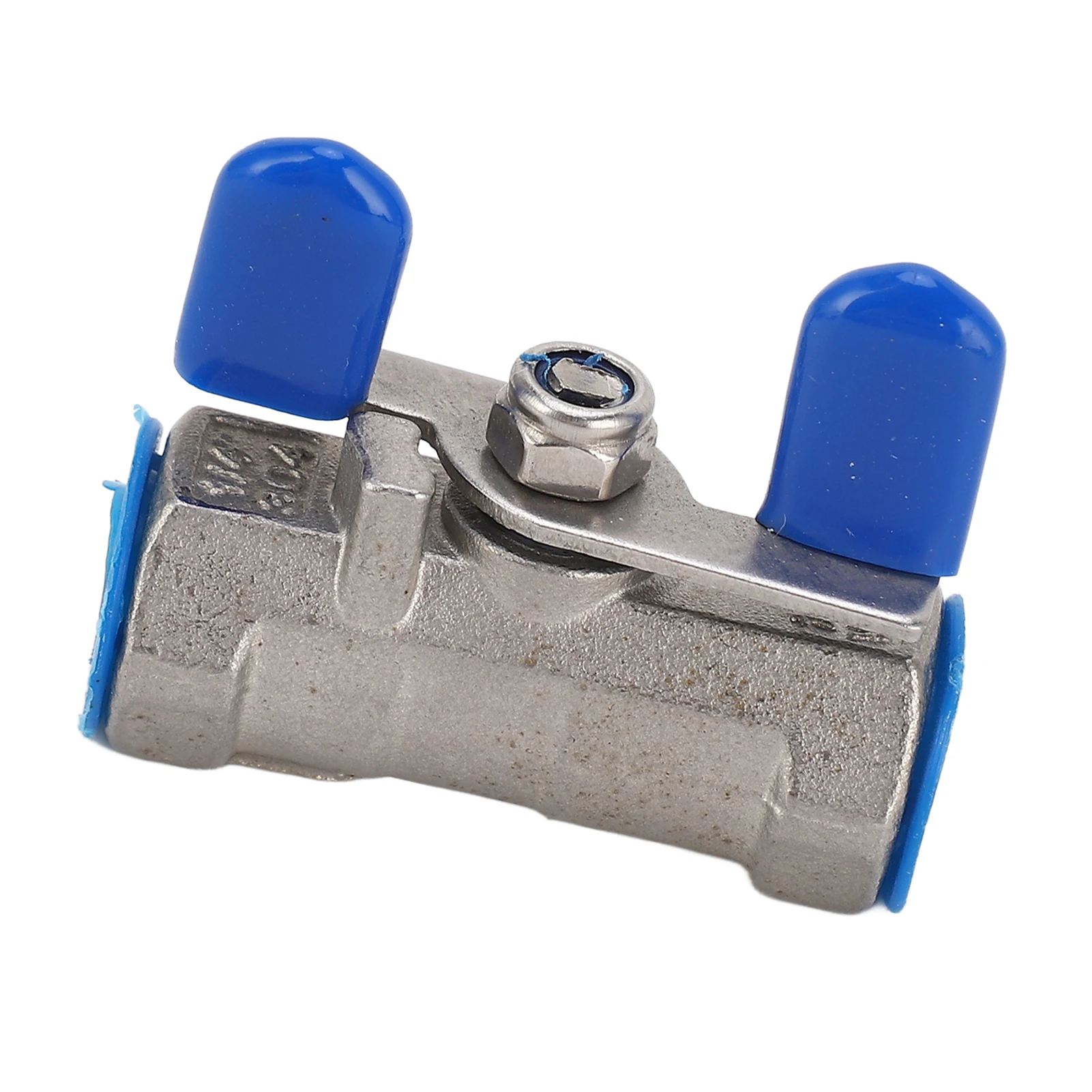 Ball Valve Wide Usage Handle 304 Stainless Steel Female Thread High Hardness 1/4 Inch Ball Valve for External Faucet