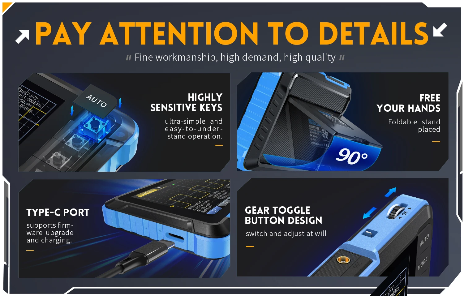 DSO-510 DSO-153 DSO-152 Handheld Tools