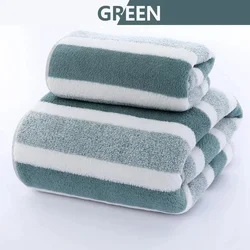 Luxurious Soft & Absorbent Bath Towels - 35x75cm (Green 1PCS)