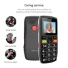 Bar Senior Mobile Phone Artfone C1+ With Free Charging Dock C1 Big Rubber Keypad  For Elderly Dual Sim One Key SOS FM 1400mAh 5
