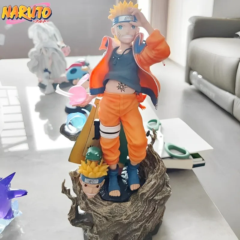 

2024 New Anime Naruto Figures 30cm Uzumaki Naruto Action Figures Naruto Pvc Figurine Model Collection Ornamen Toys Birthday Gift
