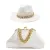 Two Piece Set Hat For Women Sunshade Sun Hat Large Chain Bag And Hat Unisex Beach Travel Straw Hat Fedoras Summer Sun Hat 2022 17