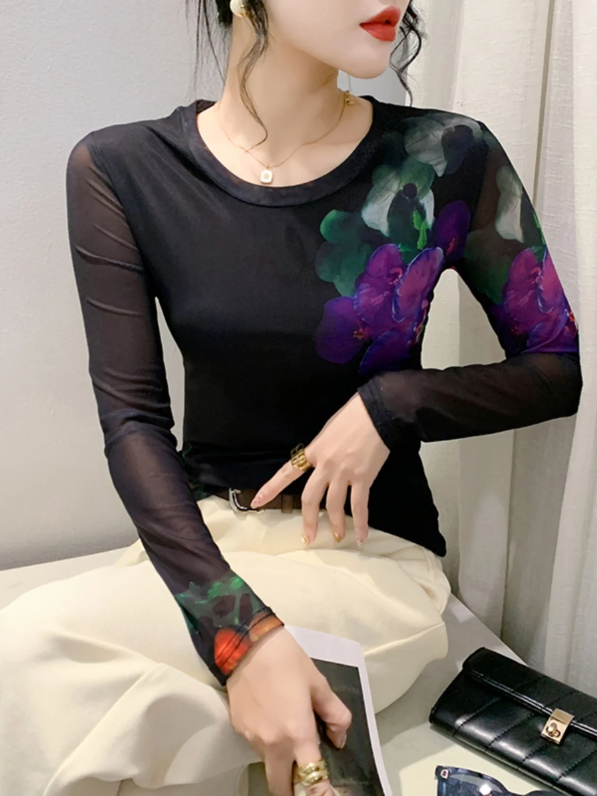 S-4XL  Ƽ м  Ŵ ö   ž,  Ʈ Ƽ, BH9795,  Ż