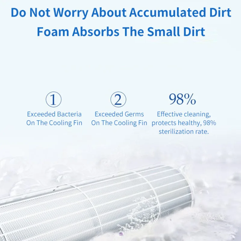 Air-conditioner Odor Eliminator Foam Cleaner