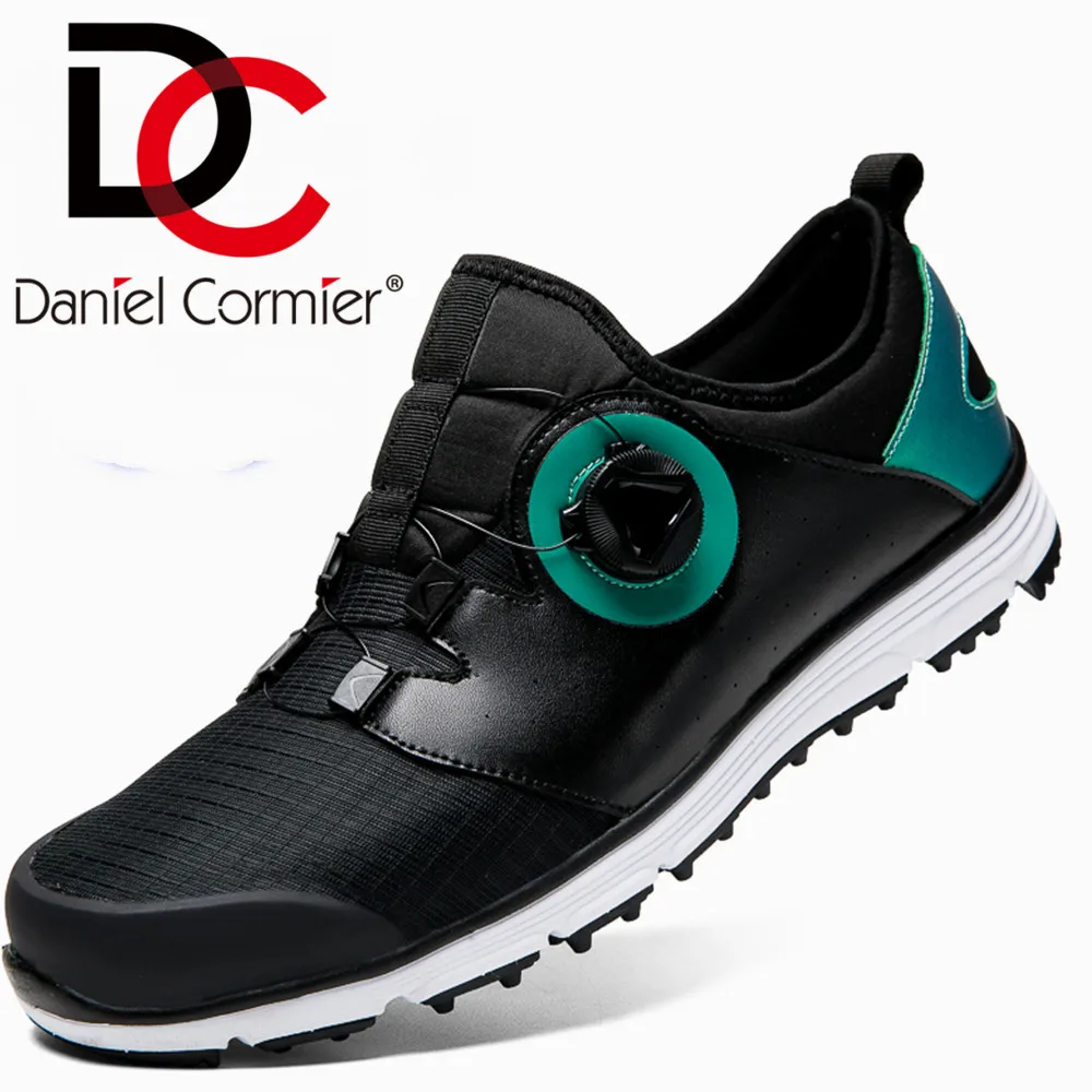

New professional spiked shoes spin button golf shoes casual men's shoes women's shoes waterproof and anti-skid training shoes