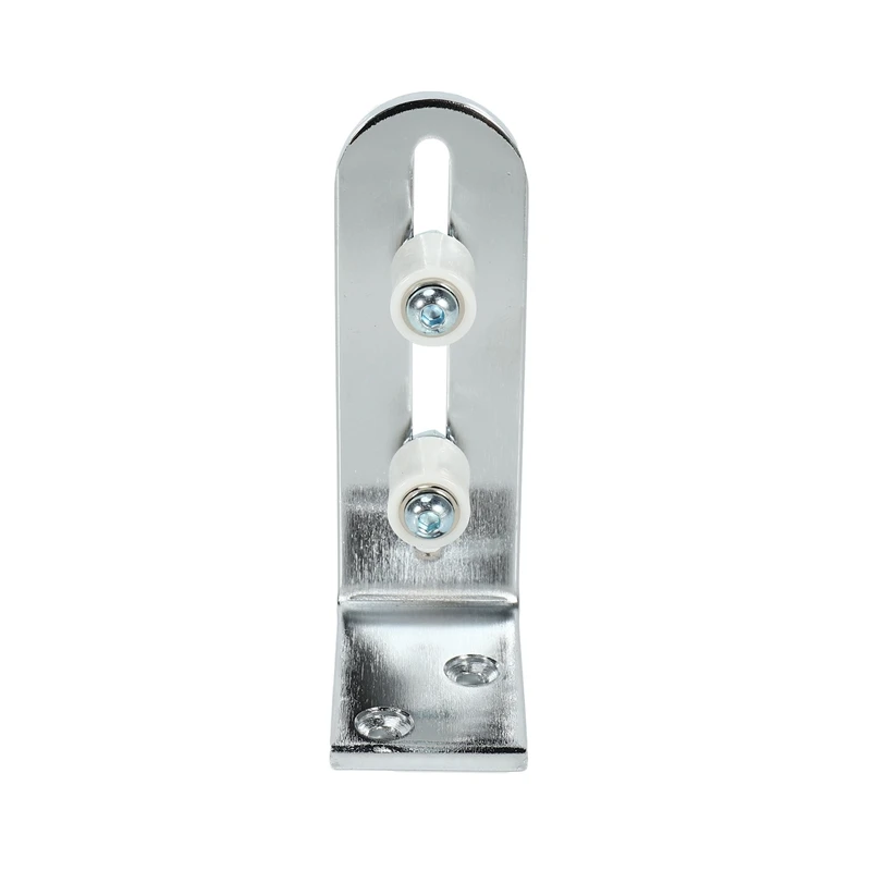 LUDA 3X Floor Guide For Bottom Of Sliding Barn Doors Adjustable Wall Mount Stay Roller Guide Ball Bearings