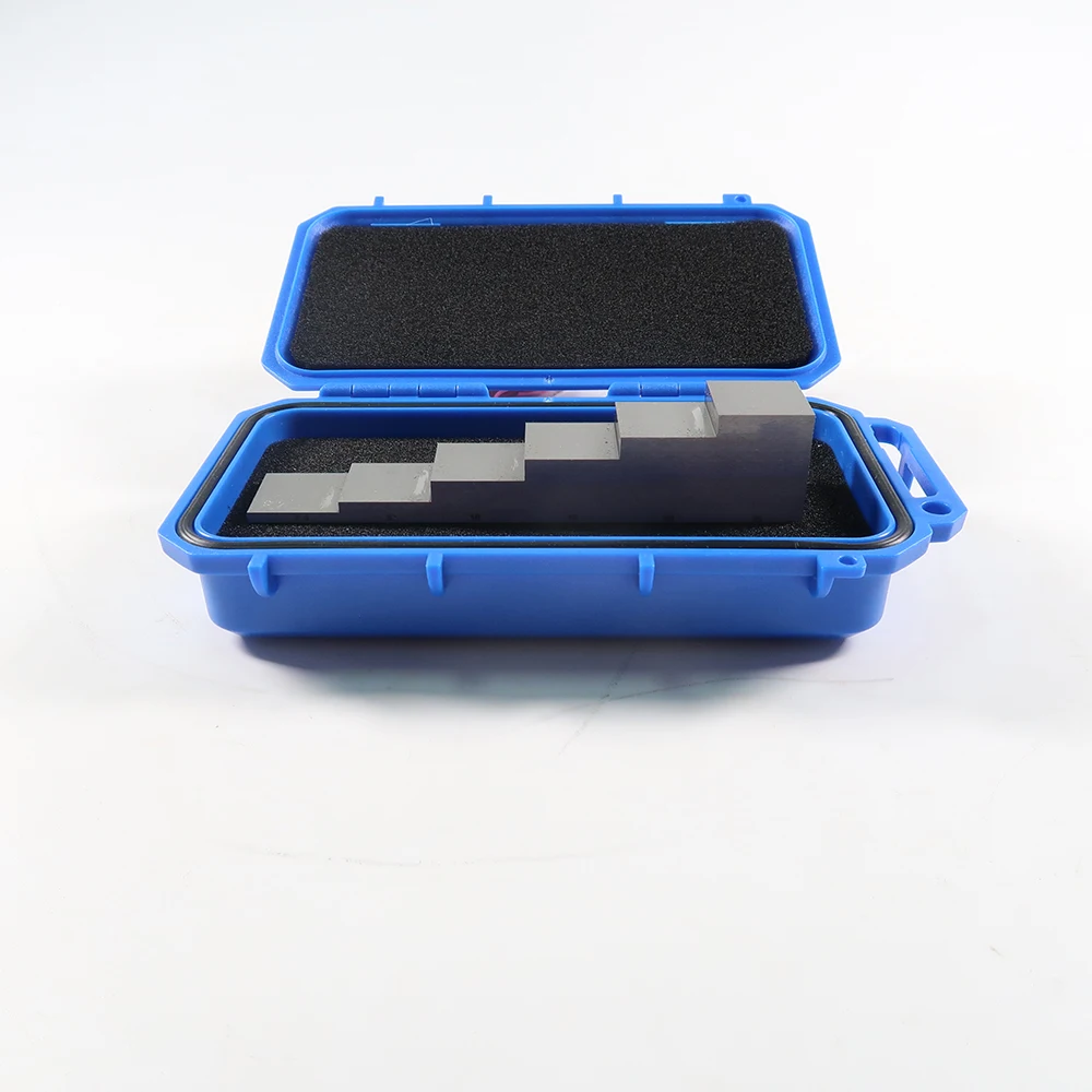 6 step 2.5-5-10-15-20-25mm Calibration Carbon Steel block  for ultrasonic thickness tester 3