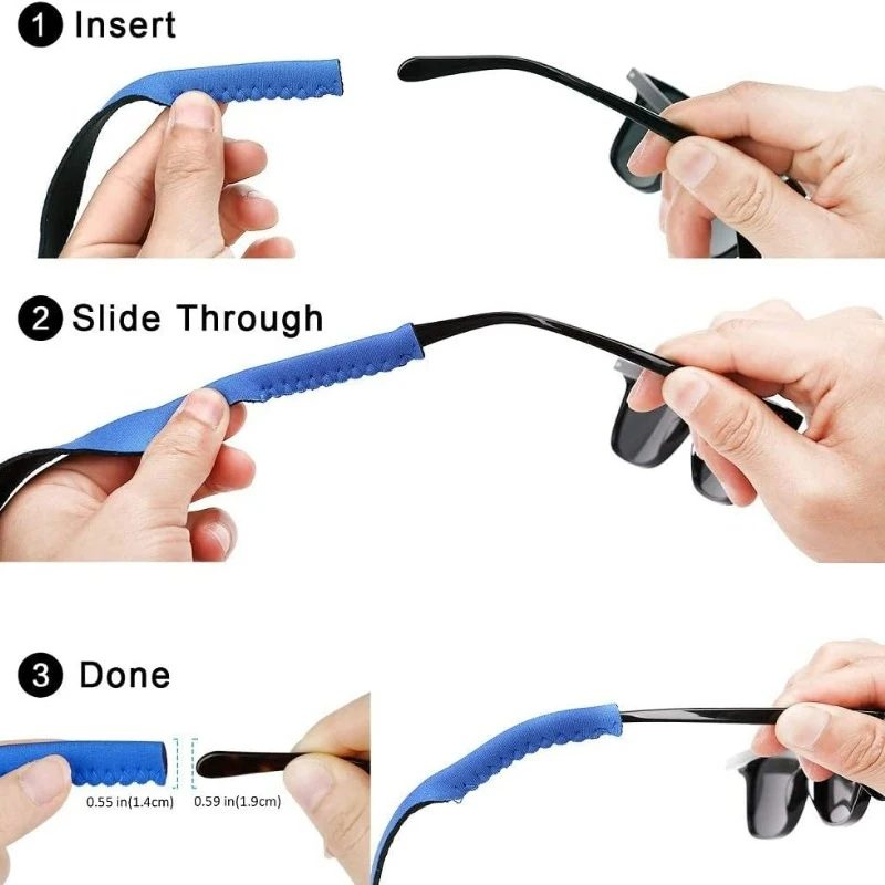 Floating Foam Chain Eyeglasses Straps Chain Sunglasses Chains Sports Anti-Slip String Eyewear Glasses Ropes Band Cord Holder