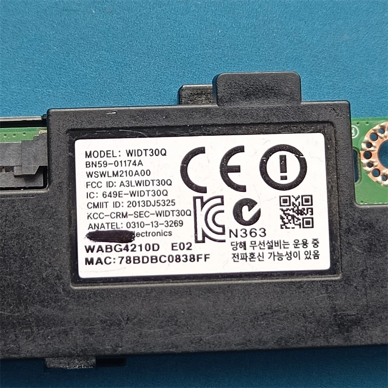 Módulo Receptor de Rede Wifi para tv Bn5901174a d Un55h6203af Un49m5300af Un50j5500af Un55j6300af Un55ku6290f - Image 6