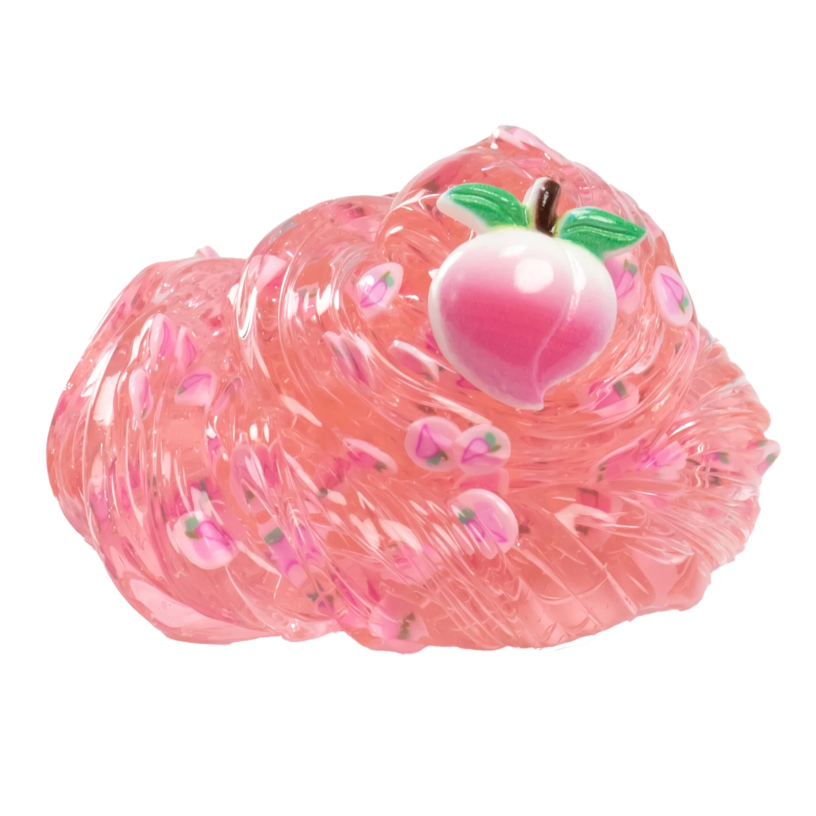 70ml Clear Crystal Slime Fake Candy Watermelon Peach Non Sticky Slime Soft Jelly Clay Bubble Slime Stretchy Putty Christmas Gift 4