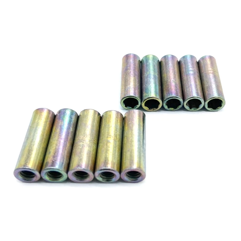 20Pcs/pack Metric Thread Bass Guitar Rod Nut Guitar Rod Buckle Adjust Connector 24BD