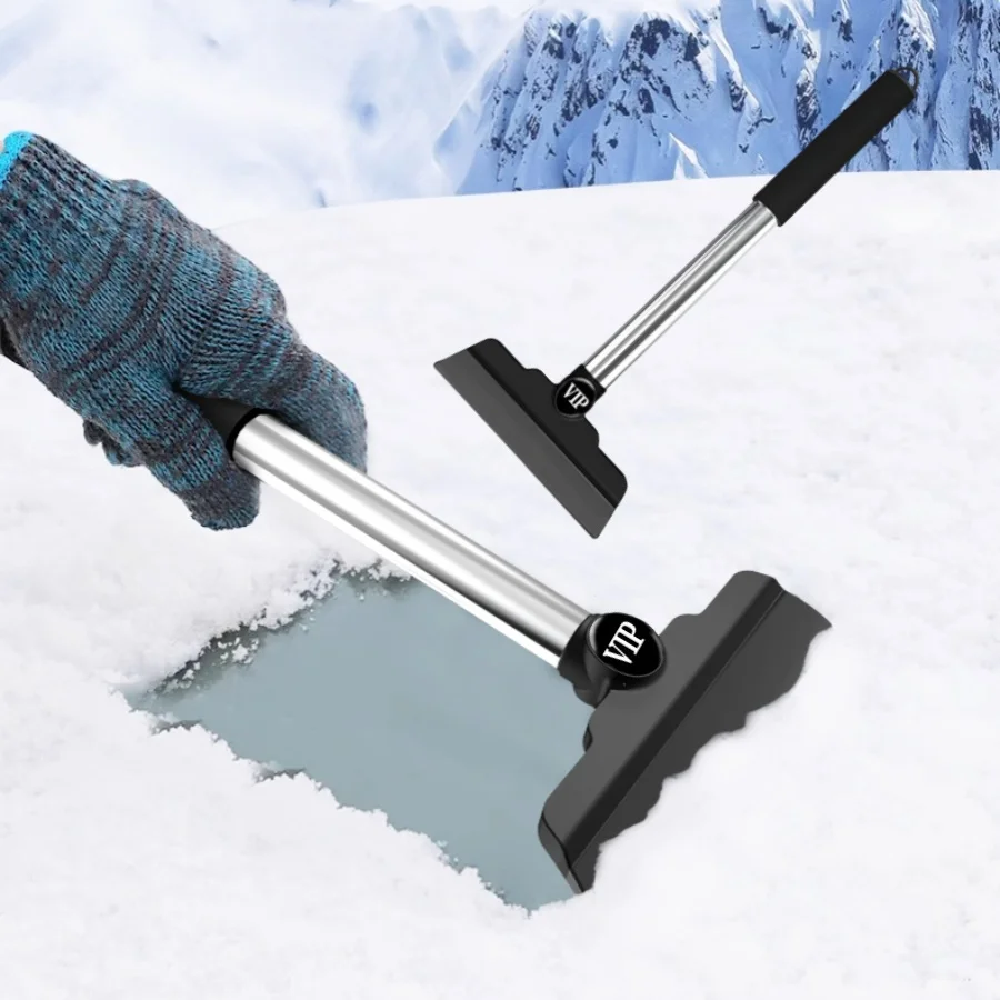 Car windshield wipers snow removal brushes snow shovels stainless steel cleaning tools broom cleaning accessories