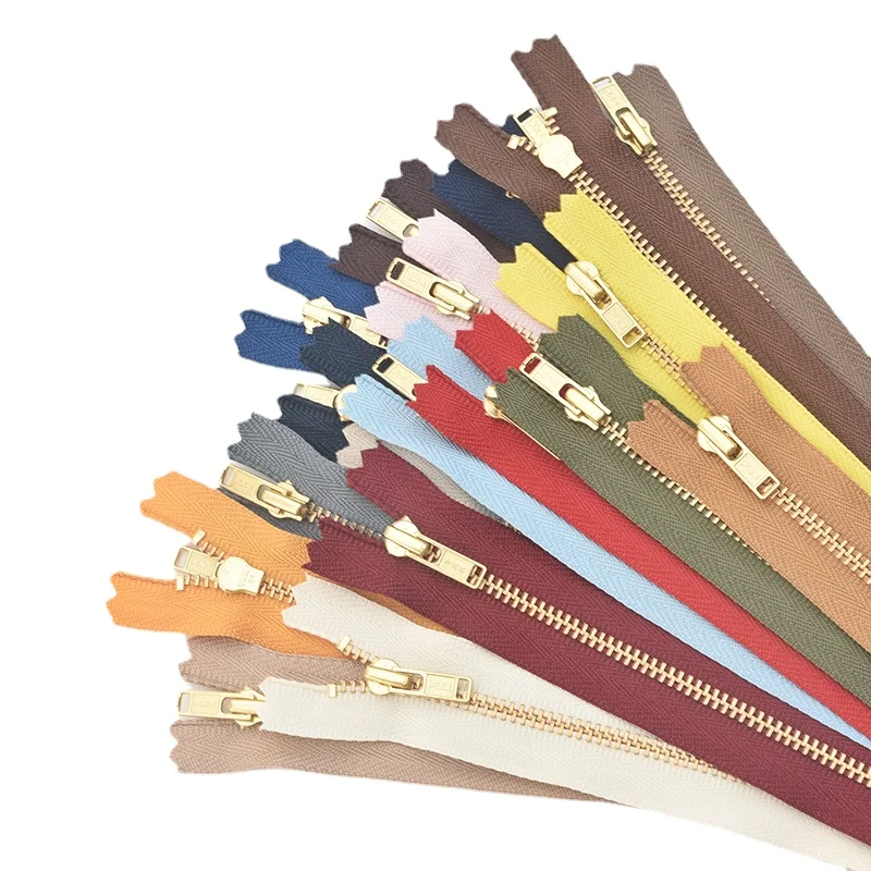 Ykk Zipper Sewing Metal Handbag Wallet Ykk Zipper Wholesale Metal