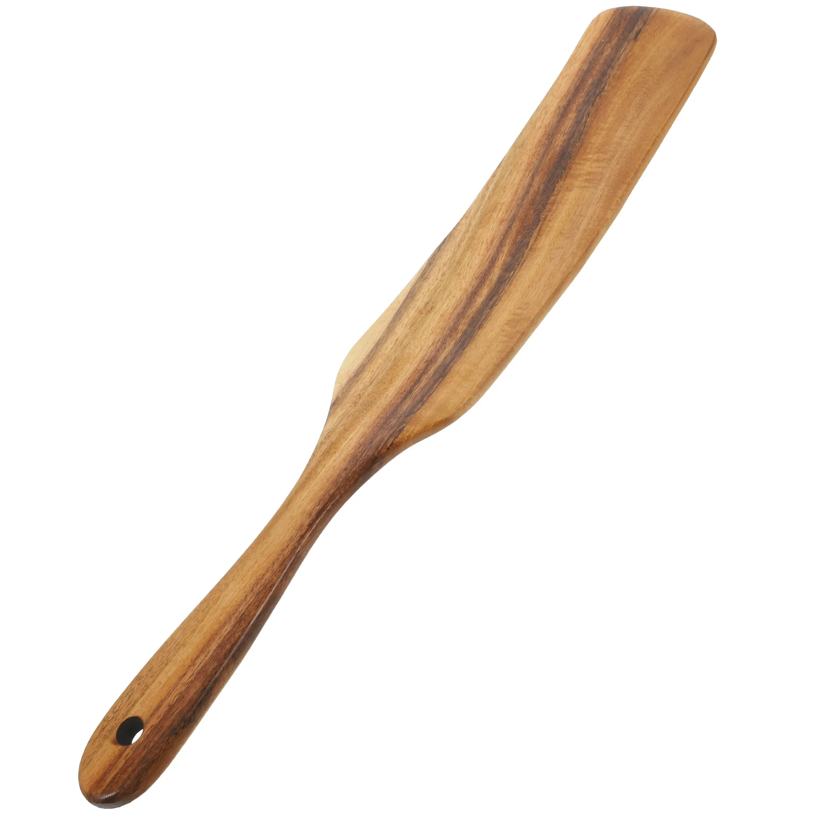 

European Style Long Handle Wooden Fried Salad Multifunction Kitchenware Spatula