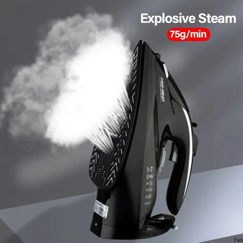 Iron 2800W Portable 5-speed Adjustable Temperature Pressure Clothes Steam Iron 220V Household Handheld Iron 2