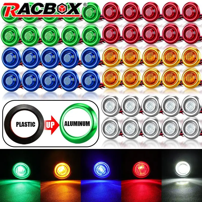 Indicatore batteria Akozon Indicatore batteria 12V / 24V / 36V / 48V
