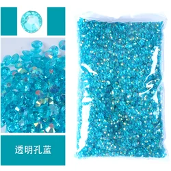 Vibrant Jelly Color Transparent Resin Rhinestones for Nail Art & Garment Decoration, Bulk Wholesale (Tm - Kong Lan AB)
