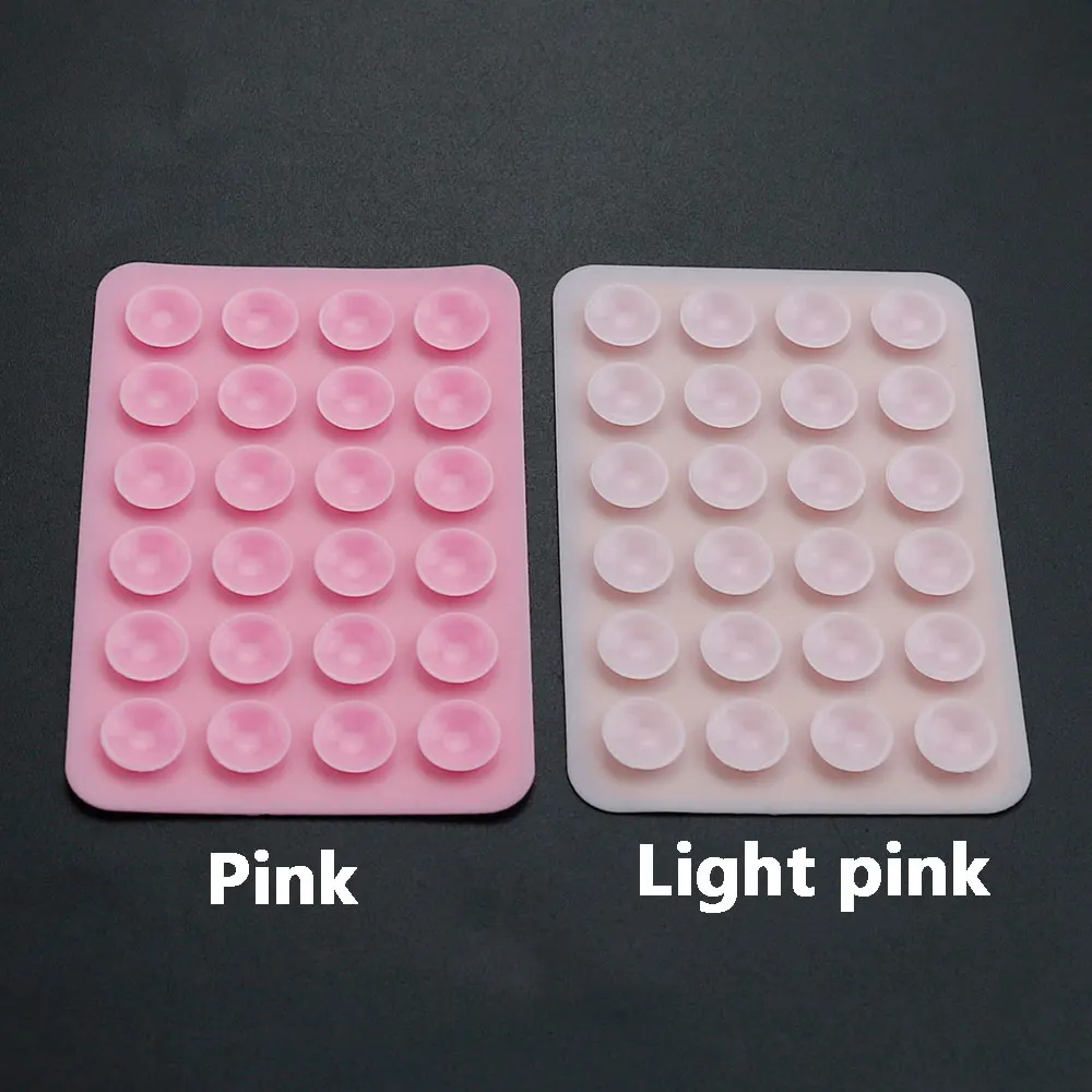 Mobile Phone Tablet Luggage Suction Cup Universal Charger Leather Case 1Pc 24 Square Thickened Silicone Suction Cup Cups For Silicone Suction Cup