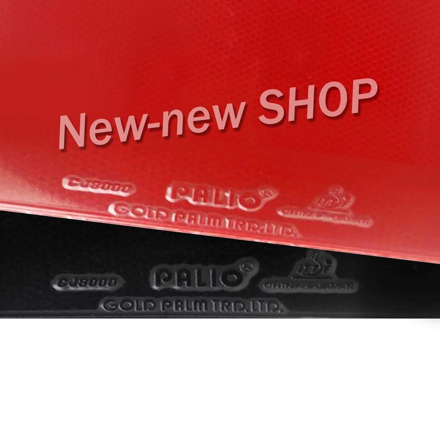 Table Tennis Rubber Palio CJ8000 Pips-In With Sponge 36-38 Hardness