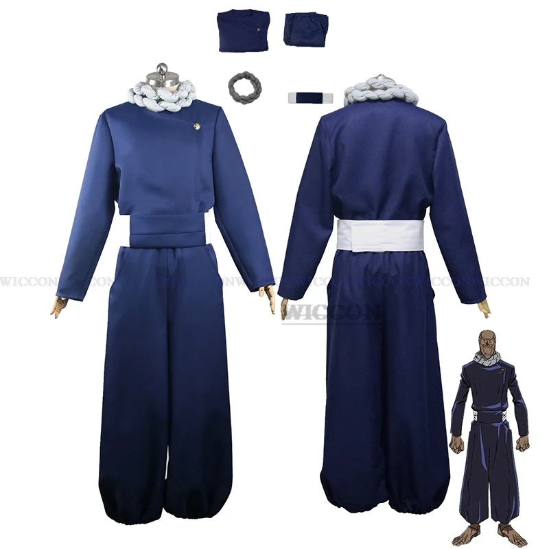 

Anime Cosplay Koukichi Muta Cosplay DK School Machamaru Cosplay Costume Dark Blue Suit Men Kids Hallowen Party Roleplay Uniform