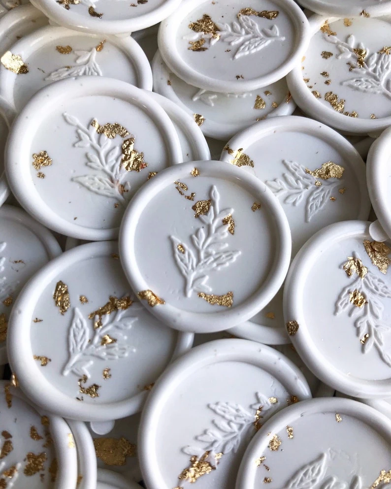 Custom Wax Seal Sticker, Custom Wax Seals Self Adhesive Wax Seals Peel And Stick Wax Seals