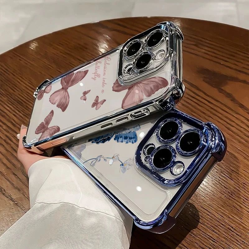 Butterfly Airbag Protective Phone Case Cover