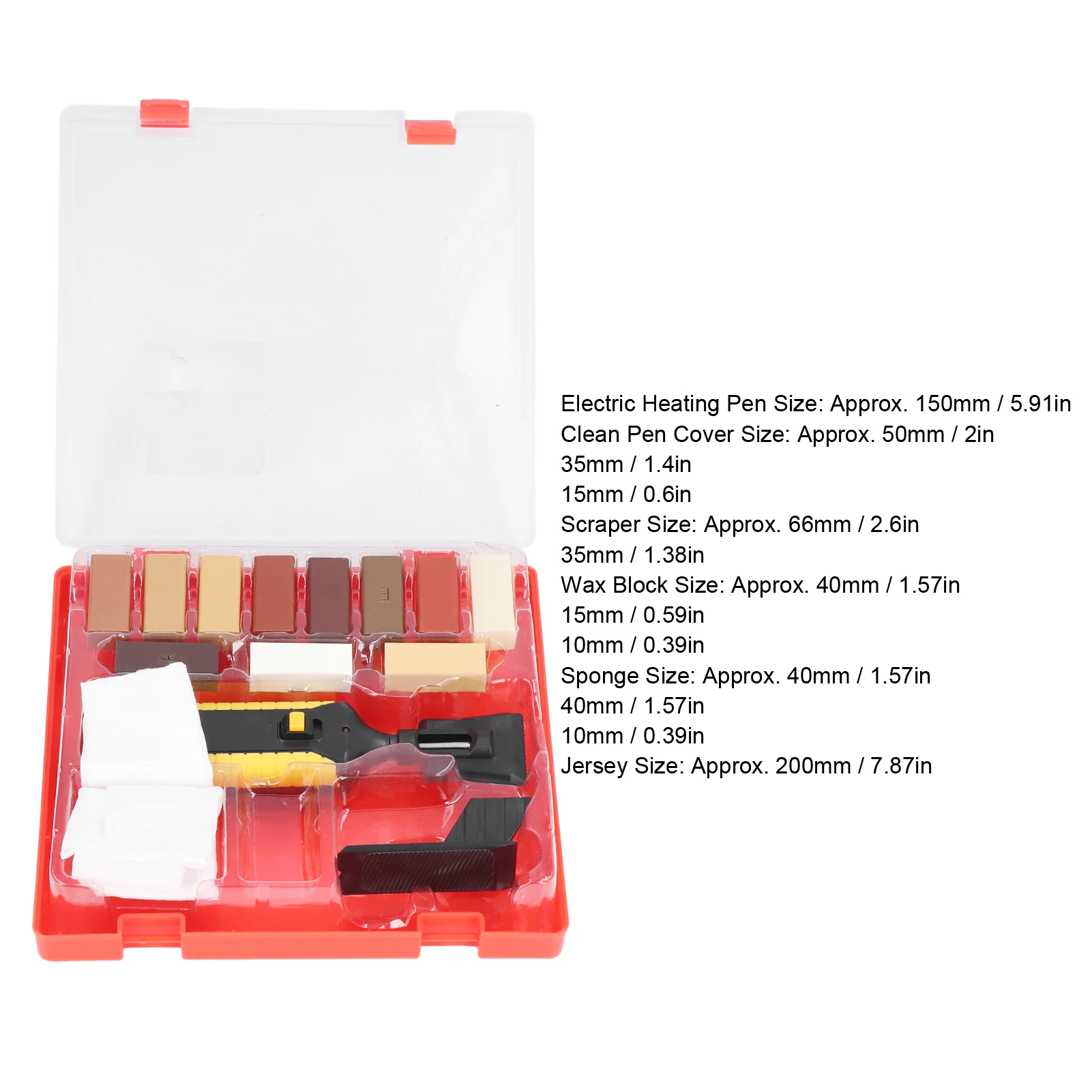 Wooden Floor Repair Kit Multifunction Wood Furniture Crack Laminate Scratch Filler Floor Furniture Crack Repair Kit