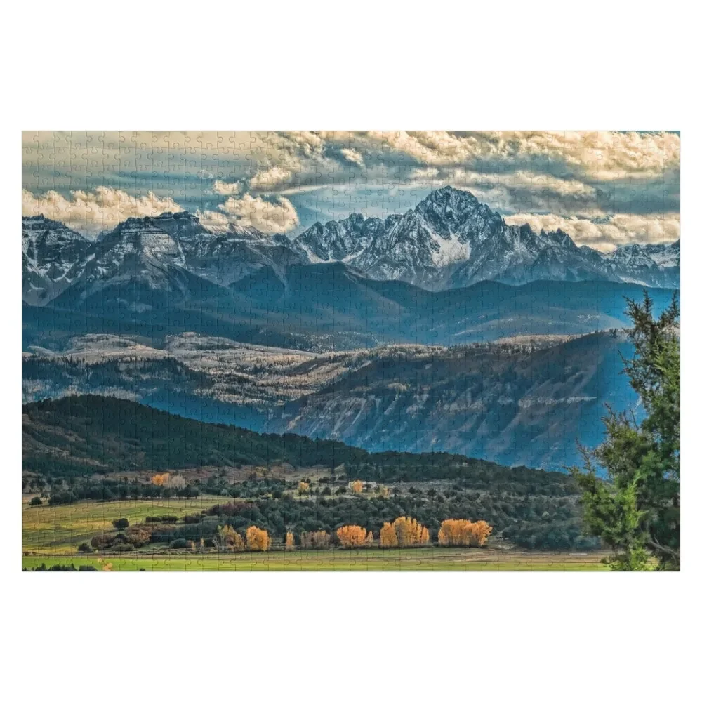 

Деревянный пазл для малышей View to Mt Sneffels