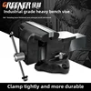 Heavy-duty Table Vise Clamp with Swivel Base, 6 Inches – Perfect for Industrial and Home Use 1