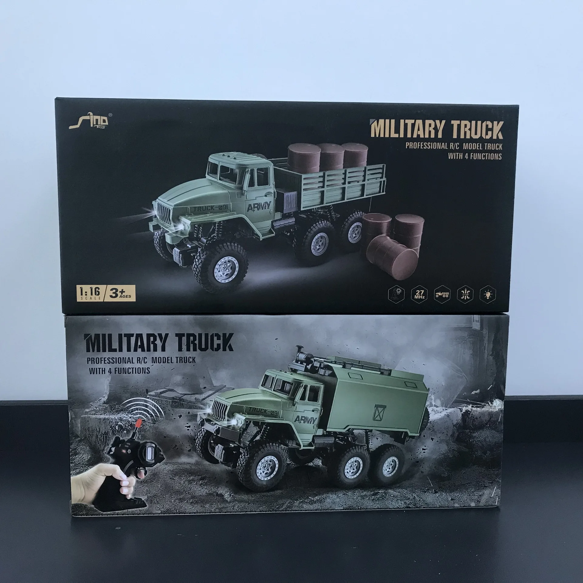 1/16 Rc Car Off-Road 4x4 2.4G Radio Controlled Car Military Electric Machine 10Km/h Rc Buggy Children's Cars Toys for Boy 5