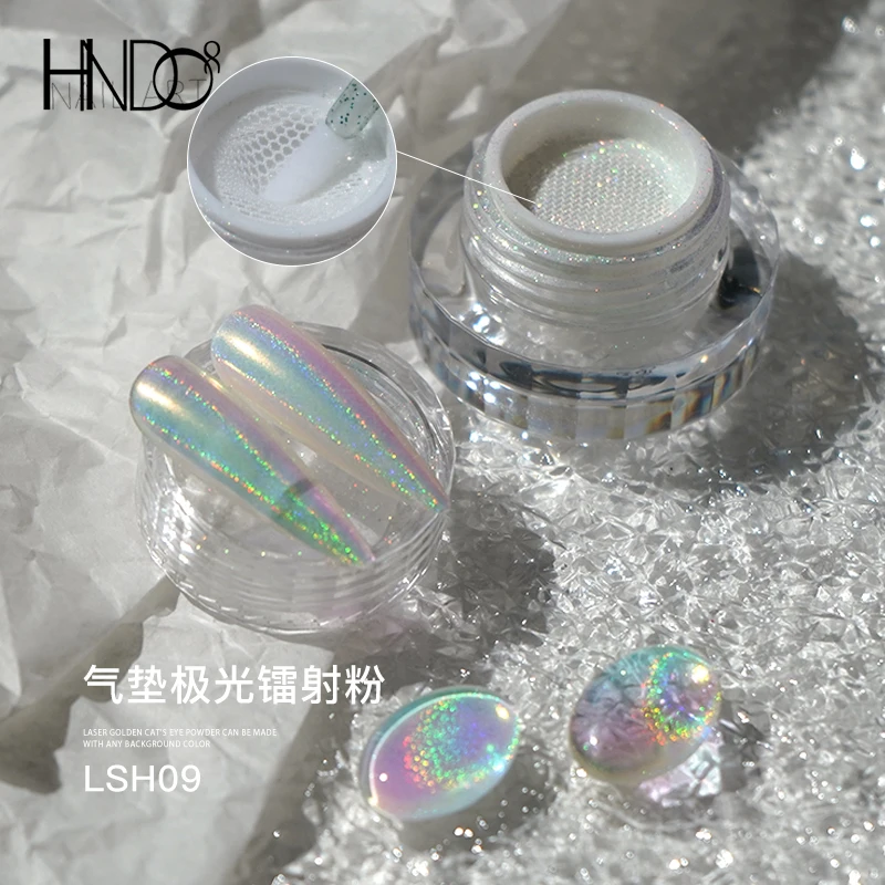 Aurora Chrome Powder for Nail Art