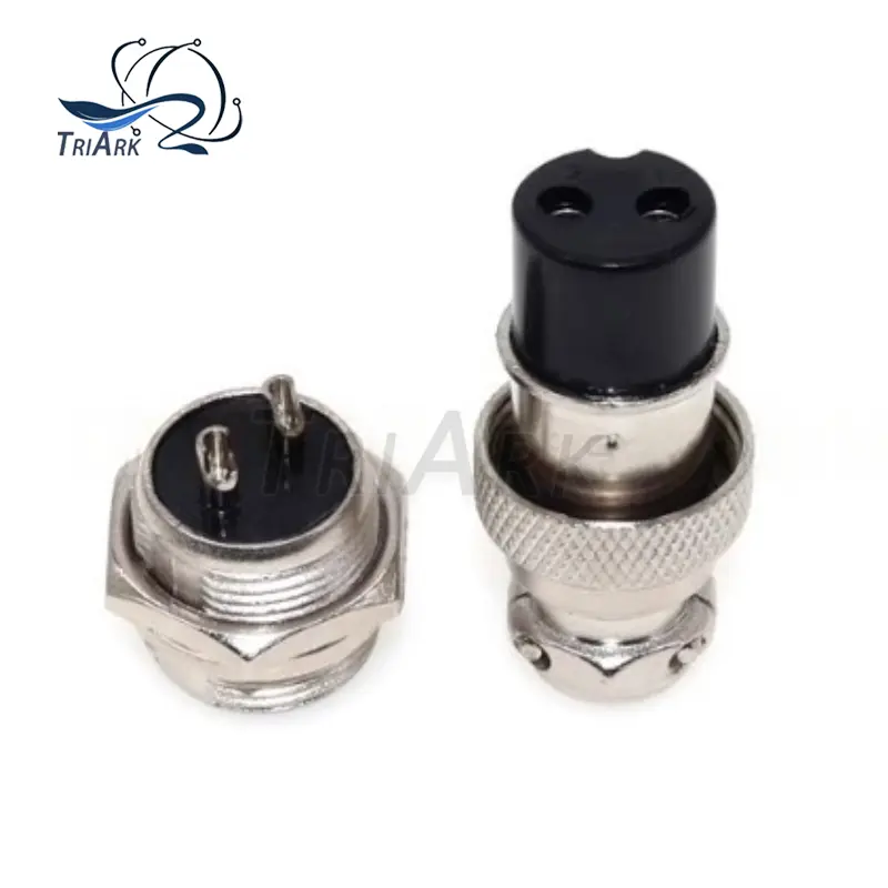 2PCS GX16 aviation plug socket connectors GX16-2P 3P 4P 5P 6P 7P 8P 9P 10P Pin core cable aviation plug connectors image 2