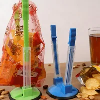 Support de sac de congélateur réglable, support Baggy pour le remplissage sans déversements alimentaires, sacs de rangement antidérapants de cuisine, supports d'ouverture 5/1 pièces 3