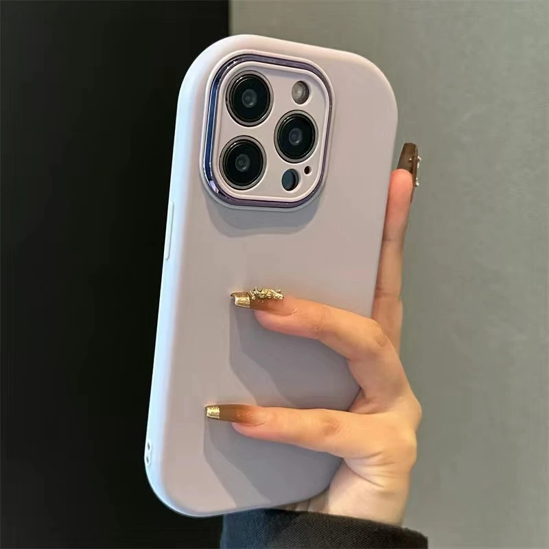 Premium Soft Silicone Candy Phone Case - Shockproof Bumper Back Cover