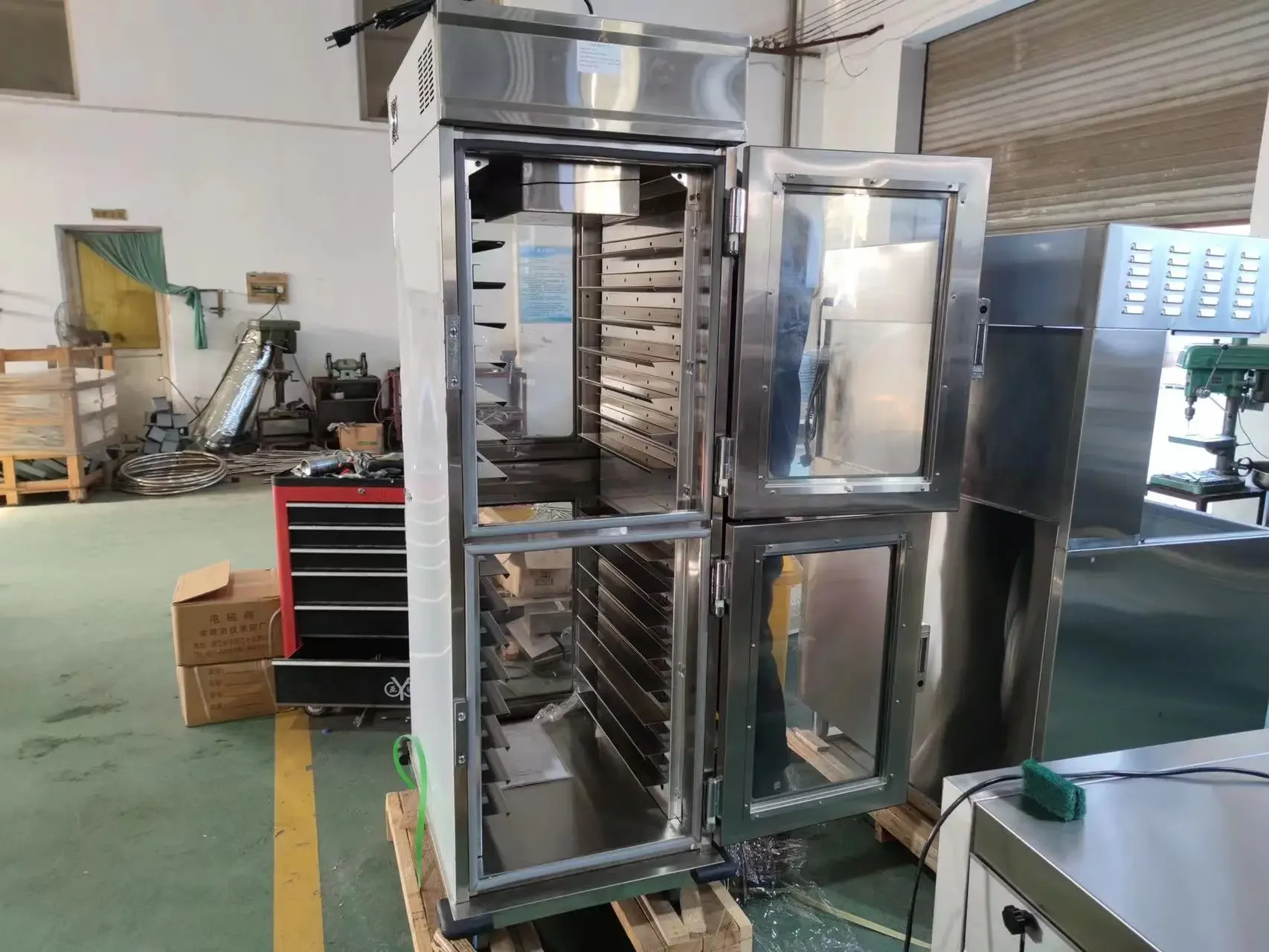 Upright Holding Cabinet Warmer Insulated Warming Cabinet 3