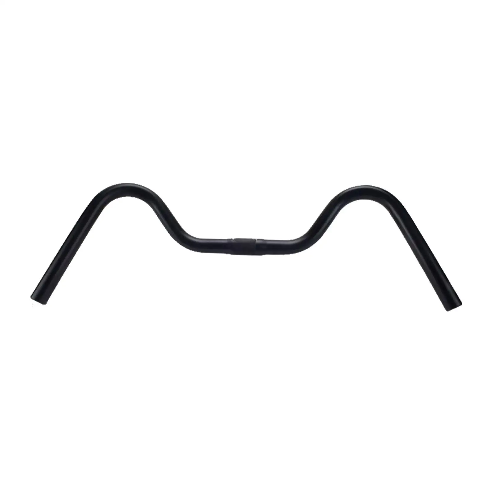 Road Bike Riser Handlebar 25.4mm Clamp Comfort Cruisers Extra Long Cycling