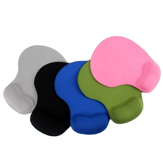 Small Ergonomic Mouse Pad with Wrist Rest Non-Slip Wristband Pad Support 3