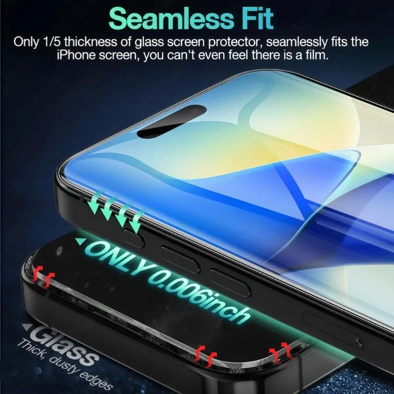 Premium 4-Pack Full Cover Hydrogel Screen Protector Film