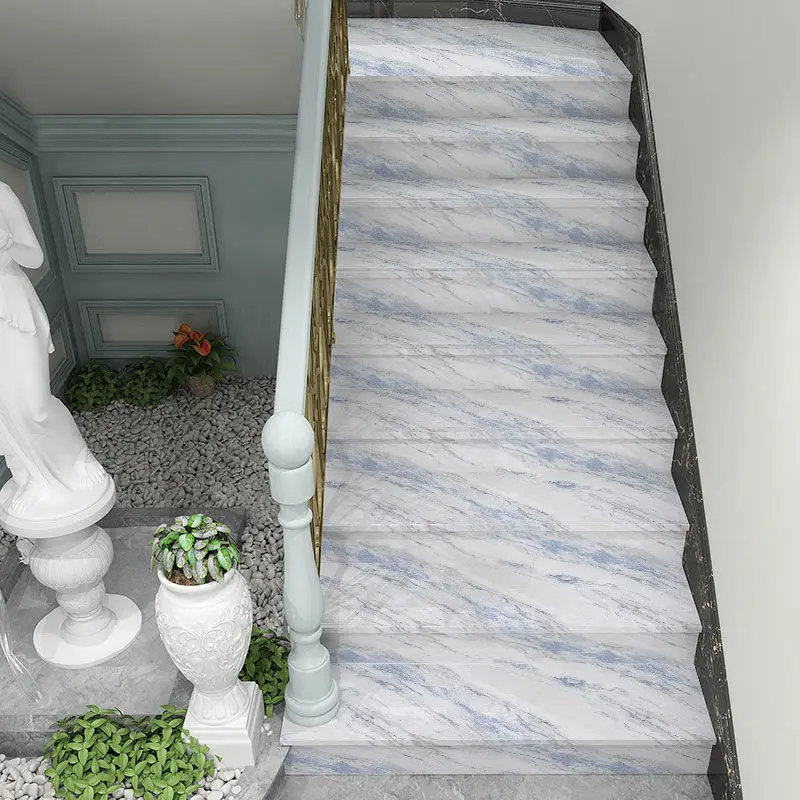 Adesivo Per Scale Antiscivolo In Twill Autoadesivo In Pvc Imitazione Marmo Soggiorno Portico Decorazione Per Scale Adesivo Per Piastrelle Impermeabile