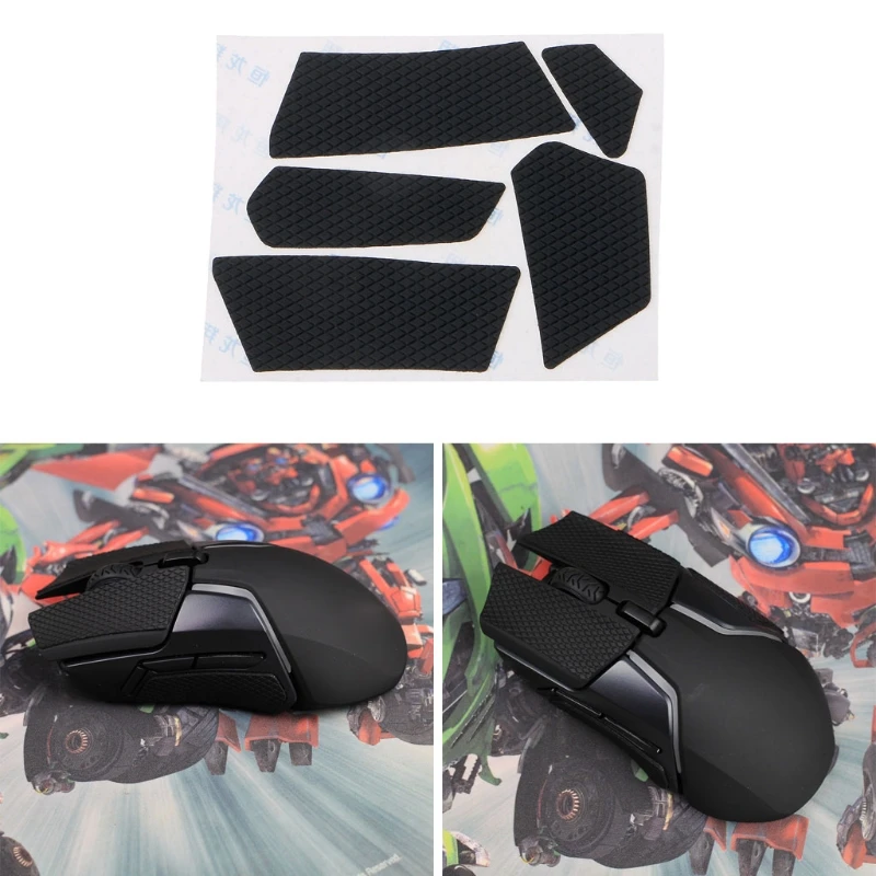 Mouse anti slip sticker Suck sweat gaming mice skin ultra-thin anti-slip sticker mouse grips tape for Steel Series Rival 600 wired gaming mouse