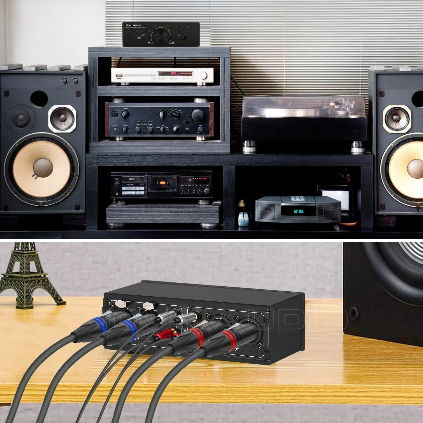 Little Bear オーディオ クロスオーバー ステレオ 2ウェイア