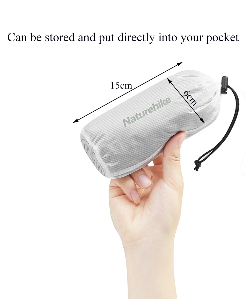 Description Picture 5 of item2024 Naturehike New arrival Sleeping Bag Liner Tourism Single Stretch Envelope 128g Ultralight Camping Sleep Bags Accessories