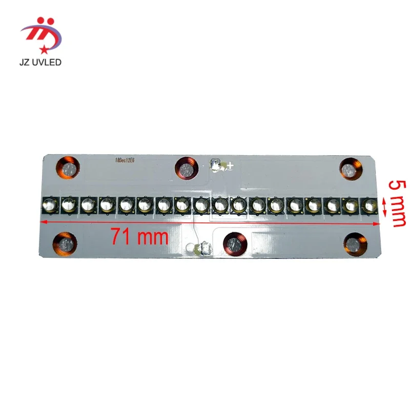 

710535 09B UV LED Module For Uv Gel Curing Lights UV Flatbed Printer Ink Varnish Curing Dry Lamps 365nm 395nm Ultraviolet Lights