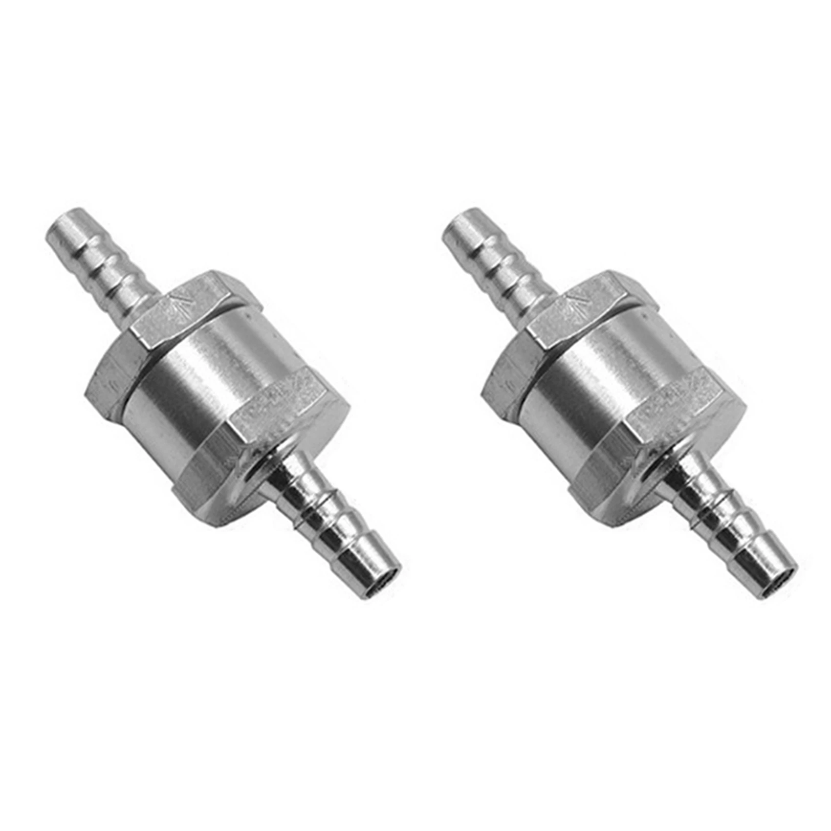 

4mm Aluminum Fuel Check Valve for Fuel System (Petrol, Crude oil) Stepped Joint Fuel One-Way Check Valve