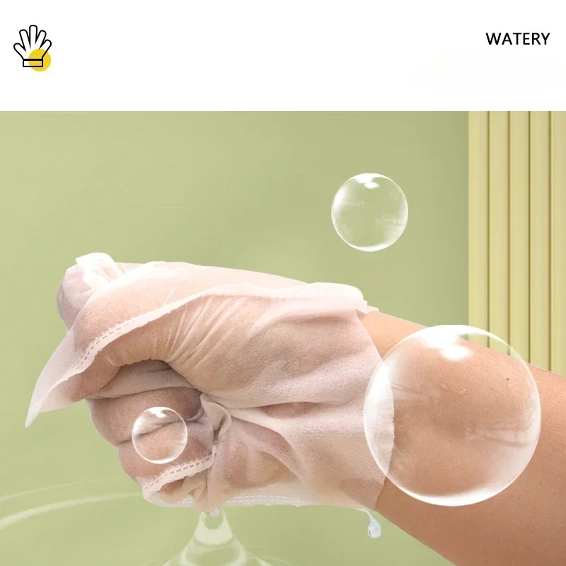 Pet Disposable Cleaning Gloves Wash Free Cats Dogs SPA Bath Supplies Massage Non Woven Fabric No Rinse Soft Eye Wipes 4