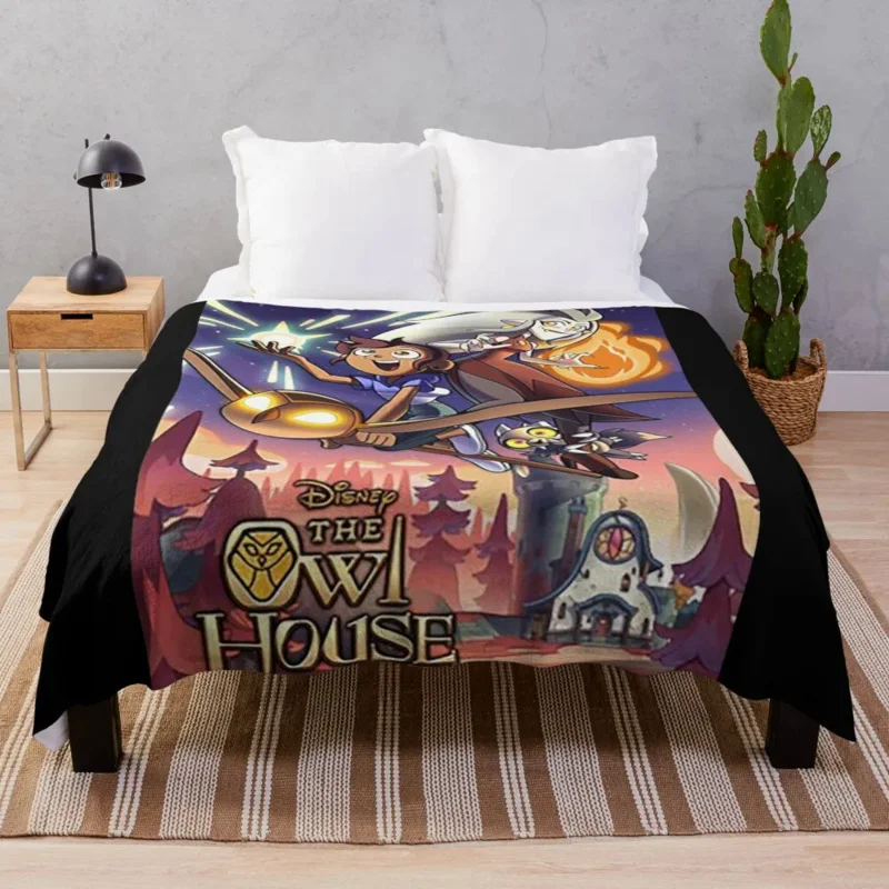 

The Owl House 2020 Throw Blanket cosplay anime fluffy blanket Personalized Gift