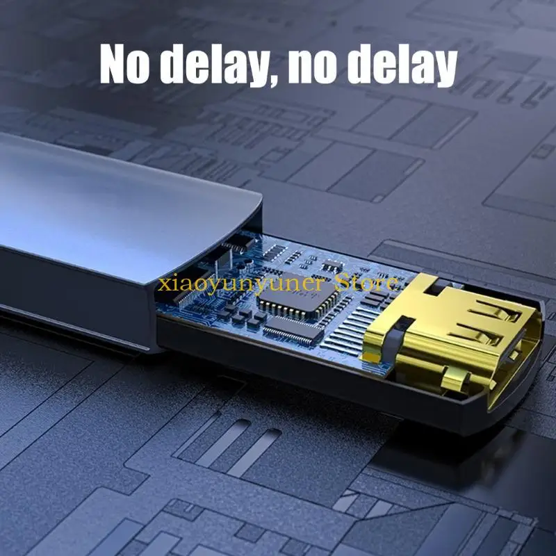 P9JB USB C 어댑터 4K60hz 고화질, 부드러운 3D 재생