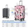 Mickey Minnie Mouse Print Suitcase Cover Mickey Mouse Animal Cartoon Useful Travel Protector Luggage Supplies Holiday 5